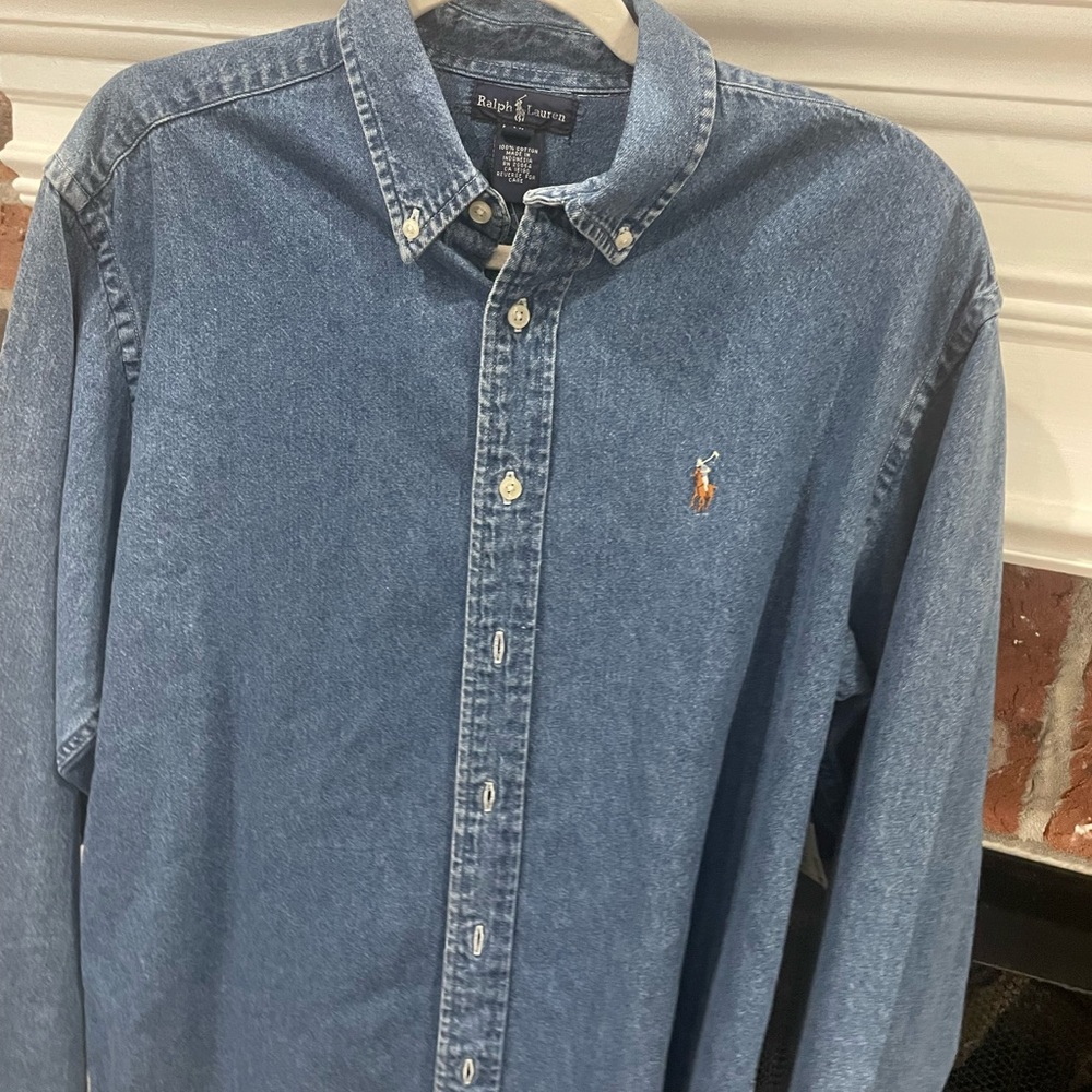 Vintage look polo shirt with tags